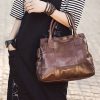 Women's Soft Genuine Leather Tote Bag