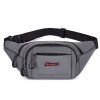 3-Zipper Oxford Fanny Pack