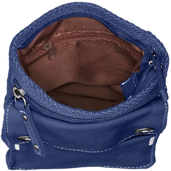 Oxford Royal Blue Shoulder Bag Belt Pouch
