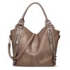PU Leather Large Purse Tote Bag for Women