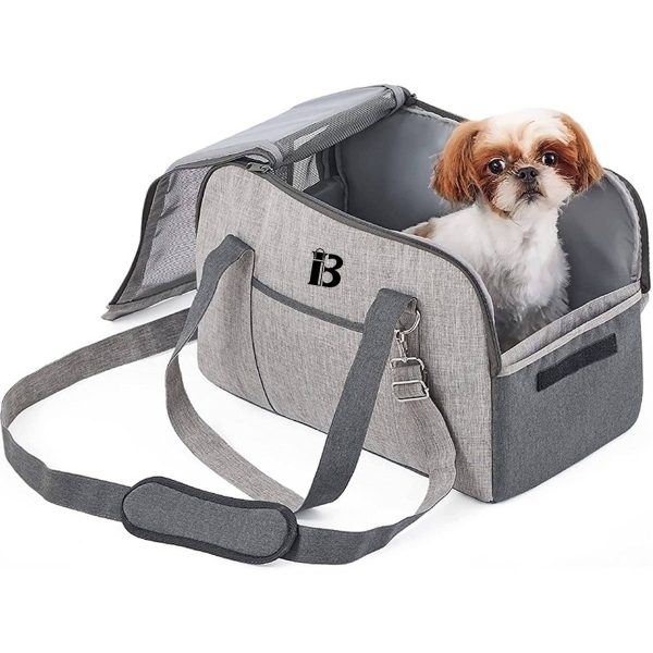 Canvas Dog Carrier Crossbody Bag Handbag