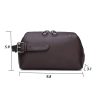 PU Men's large capacity soft leather handbag wallet