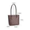 Genuine Leather Hand Woven Ladies Tote Bag