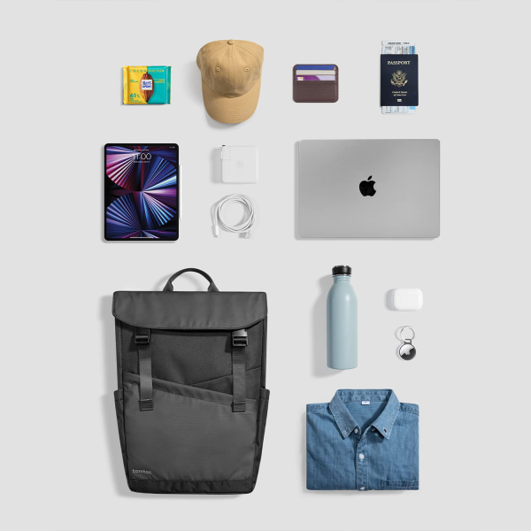 Polyester Water-Resistant College Travel Casual Backpack