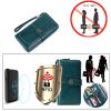 PU Leather Triple Fold Women's Wallet Card Bag