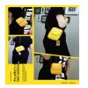 Outdoor leisure vertical square mobile phone satchel