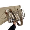 Faux Leather Shoulder Bag