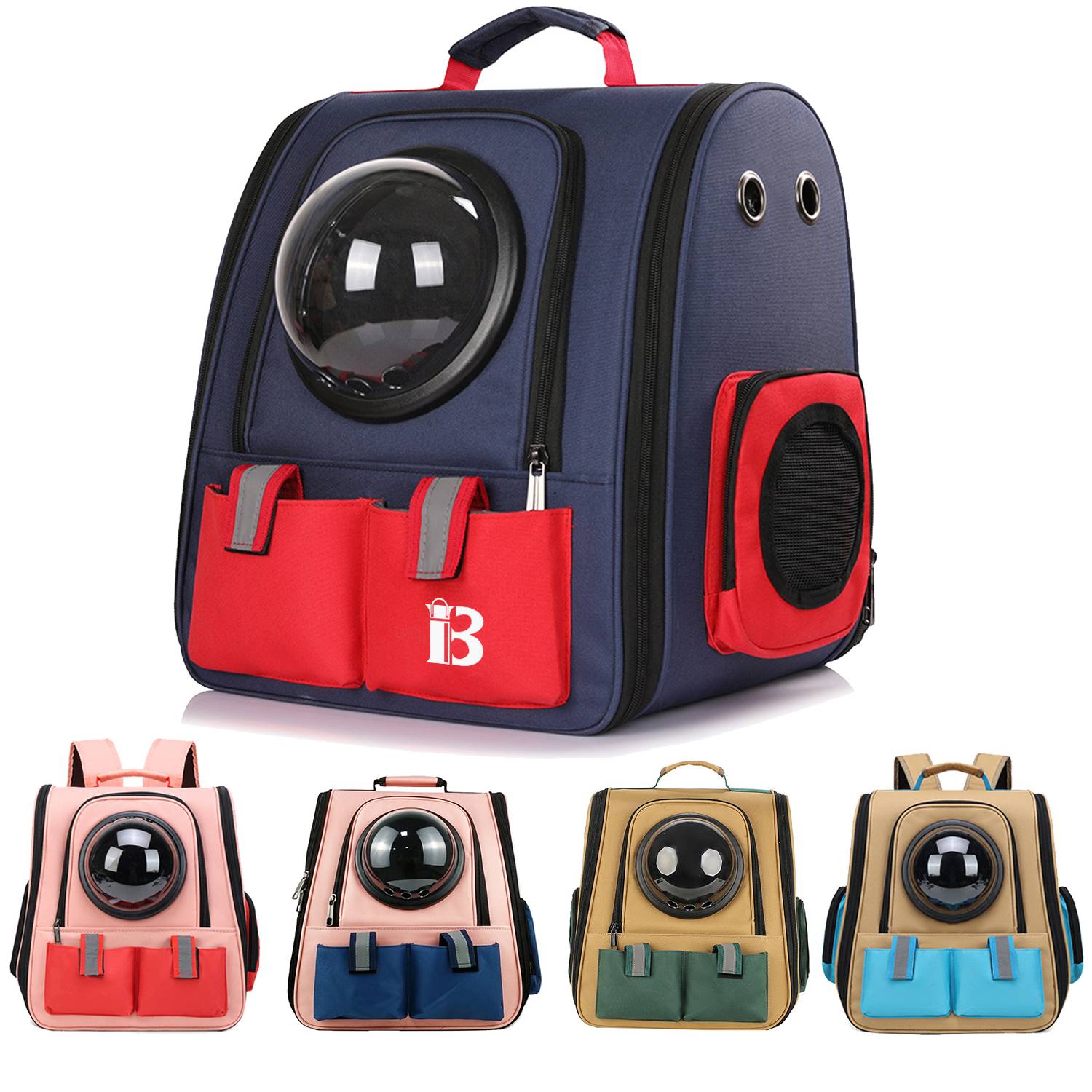 PU Travel Backpack for Pets