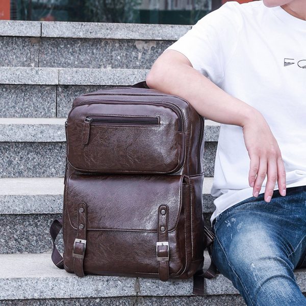 PU Fashion Travel Waterproof Laptop Bag
