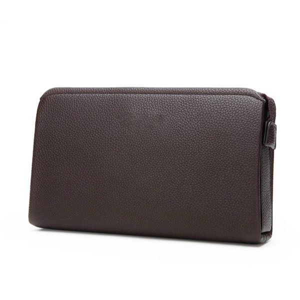 Pu men's handbag Wallet Combination lock