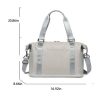 Handheld Crossbody Polyester Travel Duffel Bag