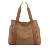 Canvas Multi-pocket Tote bags for women