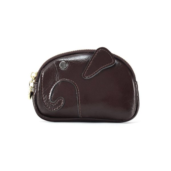 Dermis elephant coin wallet handbag