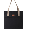 Canvas messenger tote bag