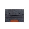 Clamshell Felt Laptop Sleeve