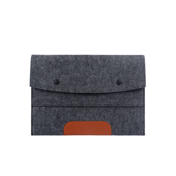 Clamshell Felt Laptop Sleeve