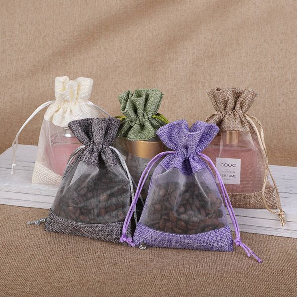Gauze Drawstring Bag