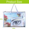 Large Clear Mesh Vinyl Bag w/ Handle
