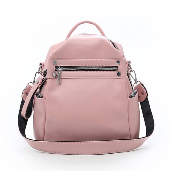PU Leather Women Backpack Purse