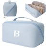 PU Leather Large Capacity Makeup Bag