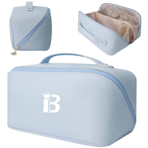 PU Leather Large Capacity Makeup Bag