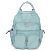 Nylon mommy shoulder diaper bag backpack