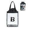 Clear Waterproof Cosmetic Cylinder bucket Drawstring Bag