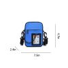Oxford Crossbody Bag With Chain