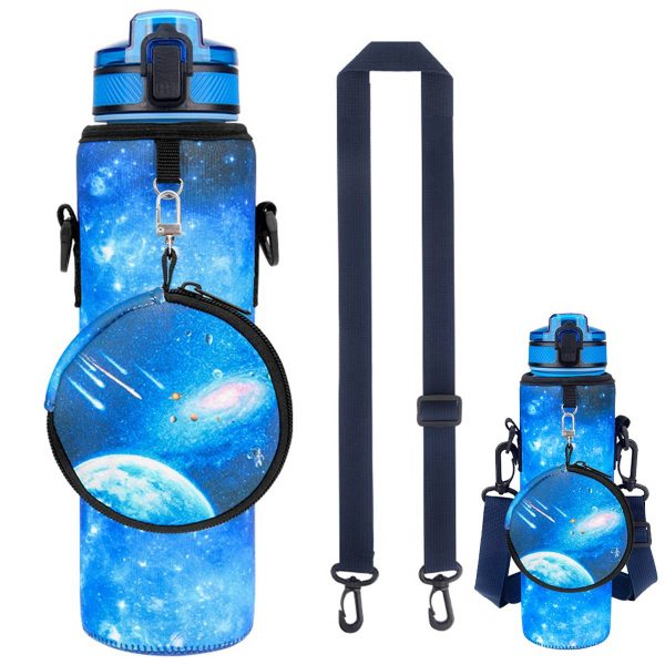 Neoprene Outdoor Sports Water Cup Cover Bottle Bag