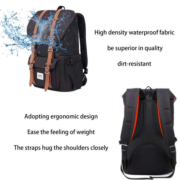 Large-Capacity Dual-Shoulder Outdoor Backpack