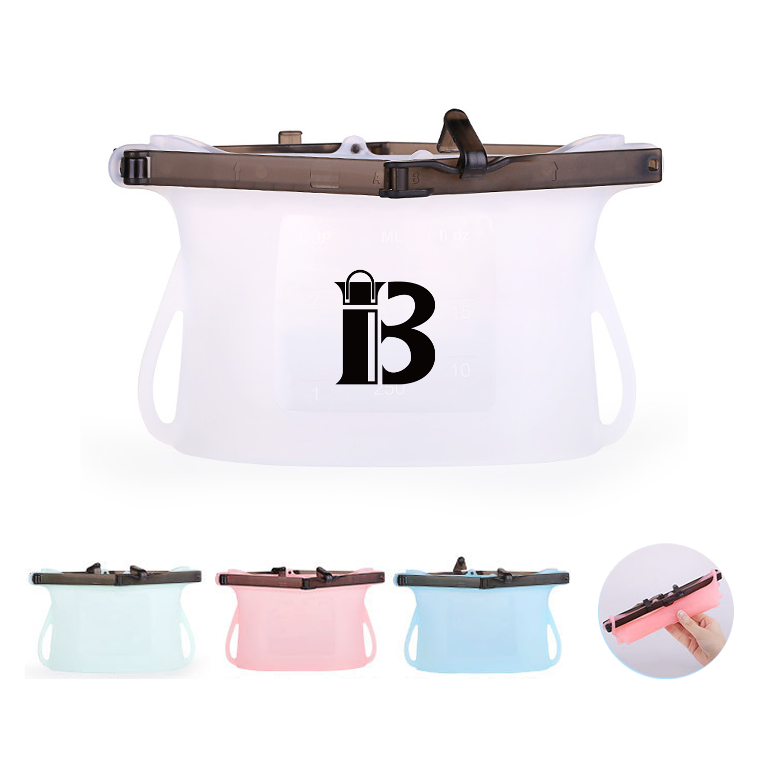 Kitchen Food Bag Reusable Silicone