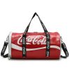 PU Leather Gym Duffel Bag