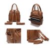 PU Leather Backpack for women