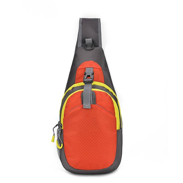 Nylon Crossbody Chest Bag for Hiking Travel