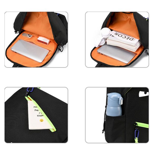 Nylon funny backpack