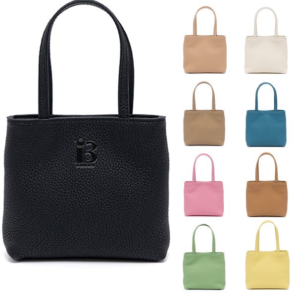 Real Leather Small Handbag Tote Bag
