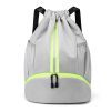 Waterproof Drawstring Backpack For Adjustable Casual Daypack