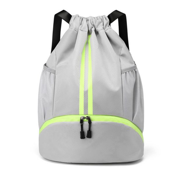 Waterproof Drawstring Backpack For Adjustable Casual Daypack