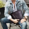 Genuine Leather 13.3/12.9 inches A4 Messenger Laptop Sleeves