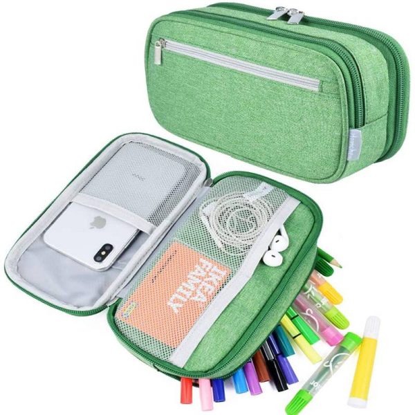 Students School Oxford Pencil Case Bag