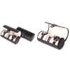 Pu Leather Travel Watch Roll Organizer Display Case