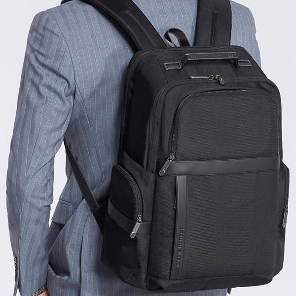 Polyester Multicolor Backpack with USB ChargerPort