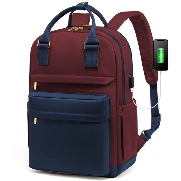 Nylon Business Travel Computer Backpack