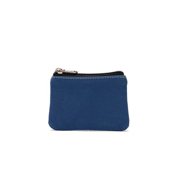 Cotton Canvas Coin Bag Wallet