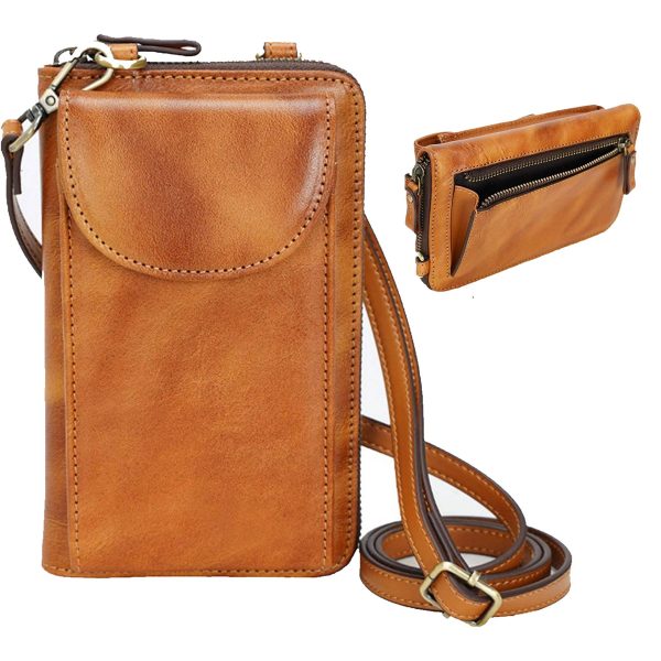 PU buckle zipper multifunctional shoulder bag