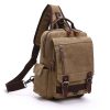 Canvas Cross-body Bag Anti-Theft For Women Men