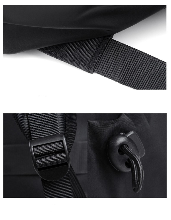 Water Resistant Lightweight Backpack With USB Charging Port
