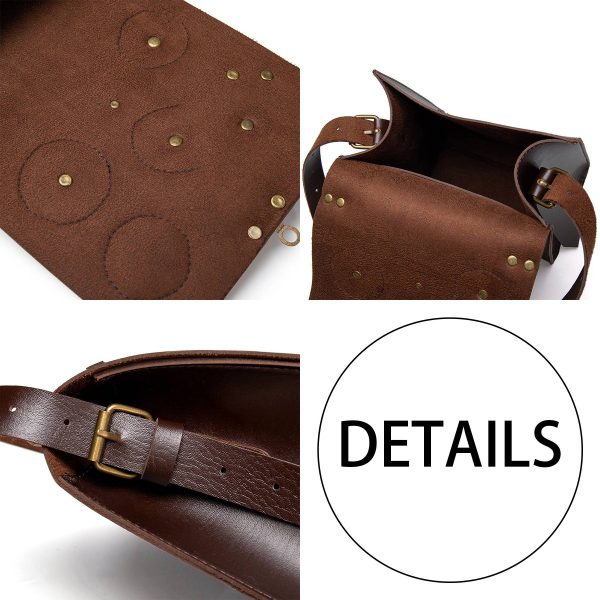 PU Steampunk women's cross-body bag