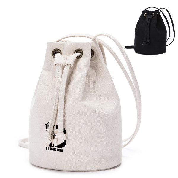 Cavas Anti Theft Zipper Bucket Cross-body Bag