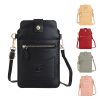 Multifunction clear touch screen Crossbody Bag